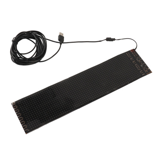 Εύκαμπτη πινακίδα RGB LED με κύλιση, IP67 αδιάβροχη, 37x8.5cm 1
