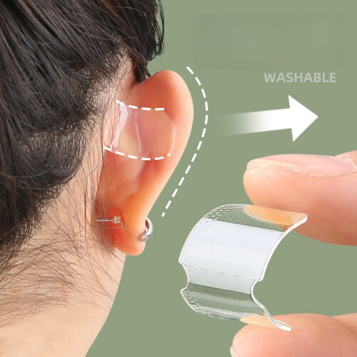 Unsichtbare Ohraufkleber, Ohrband – 10 Blatt Matte 2
