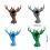 Artificial Spiders Habitat Hideouts Decorative Reptiles-Blue 4