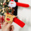 Weihnachtsmann-Türgriffabdeckung,-Weihnachtsstrümpfe 6