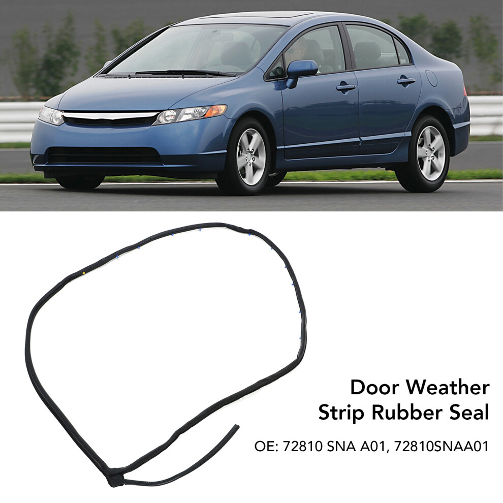 Waterproof Door Seal For Civic 06-11 7055741093579