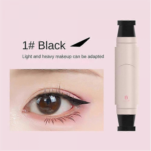 (Μαύρο) Σφραγίδα ακριβείας για eyeliner, Φυσική σφραγίδα για eyeliner, Αδιάβροχο που δεν 1