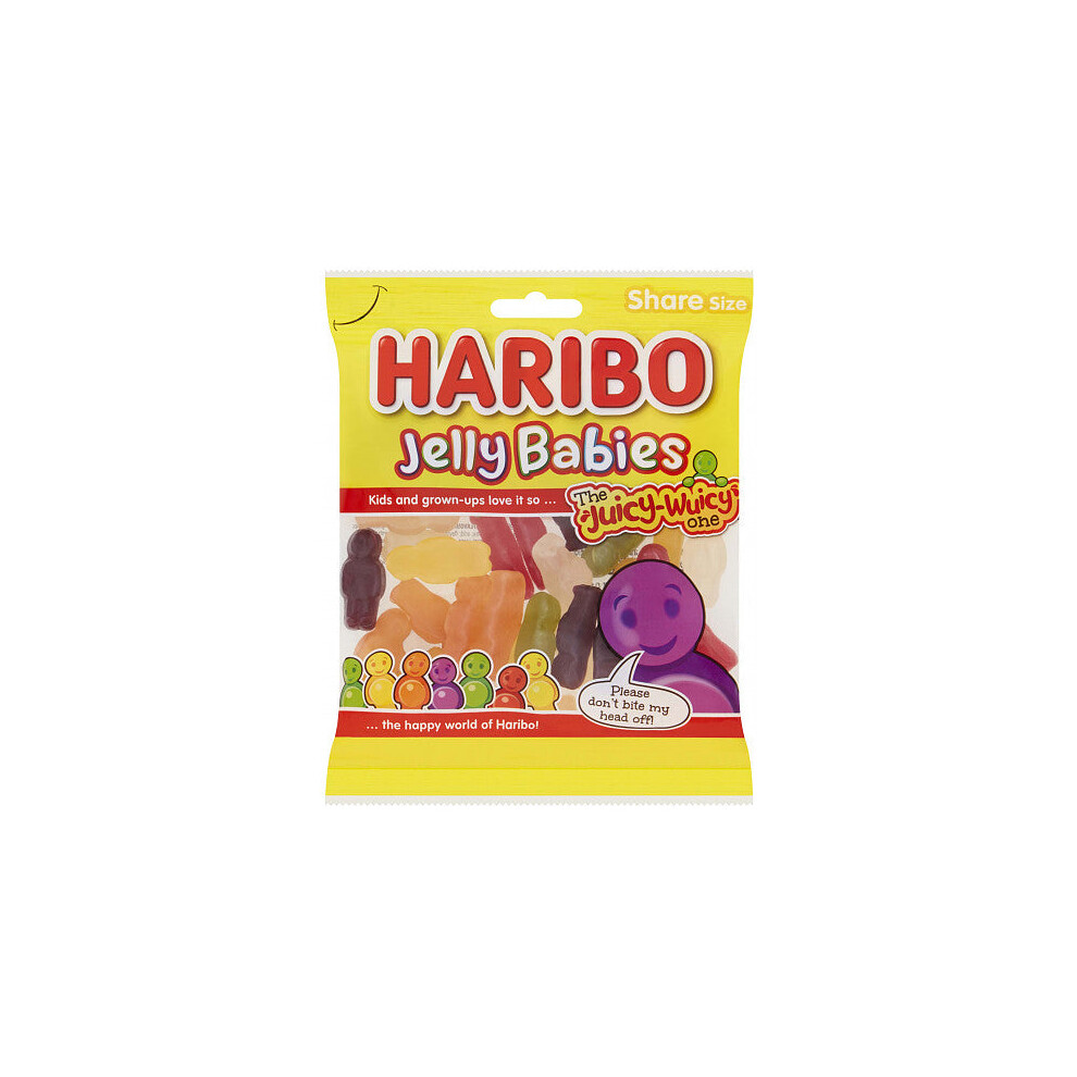 Haribo Jelly Babies 160G (Pack Of 12)