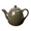 Dexam Sintra Glazed Terracotta 1200ml Teapot Olive 1