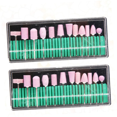 Professional Nail Drill Bits Set for Precise Nail Shaping and Salon Results with Storage Case 1