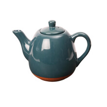 Dexam Sintra Glazed Terracotta 800ml Teapot Ink Blue