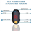 τεμάχια Super Mini Walkie Talkie με ακουστικά Φορητός πομποδέκτης FM Αμφίδρομο ραδιόφωνο γ 4