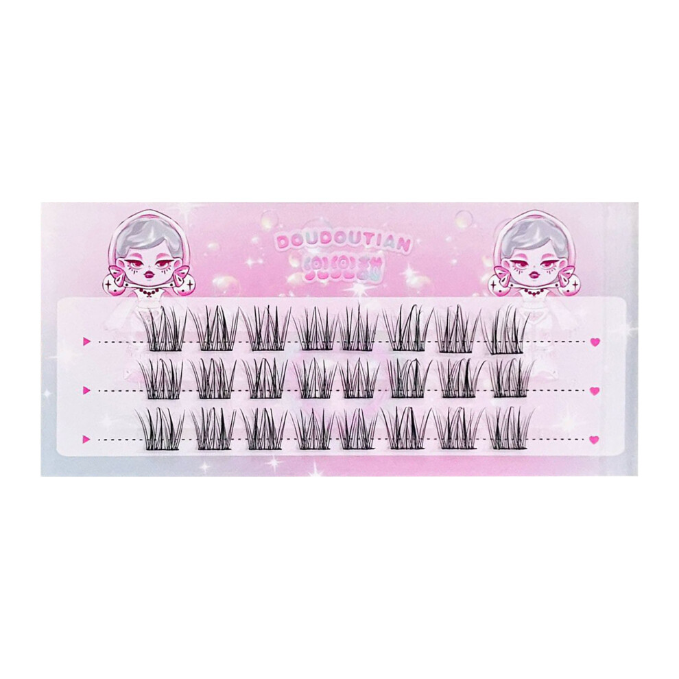 Dcph-Clothing (Ddt46701) Natural Thick False Eyelashes For Daily Wear