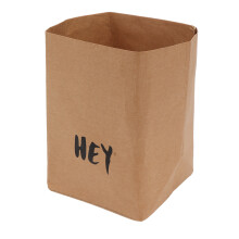 Kraft Paper Bag for Grocery Storage, Washable, Small Size