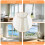 Drape Tieback Holders Curtain Tiebacks Flower Curtain-grey 3