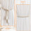 Drape Tieback Holders Curtain Tiebacks Flower Curtain-grey 4