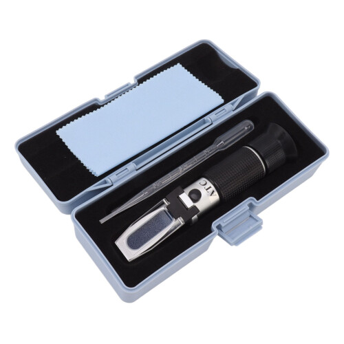 Alcohol Test Refractometer Brix Meter Refractometer With Automatic Temperature Compensation Function For Wine Making 1