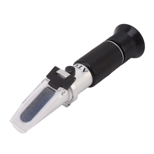 Alcohol Test Refractometer Brix Meter Refractometer With Automatic Temperature Compensation Function For Wine Making 2