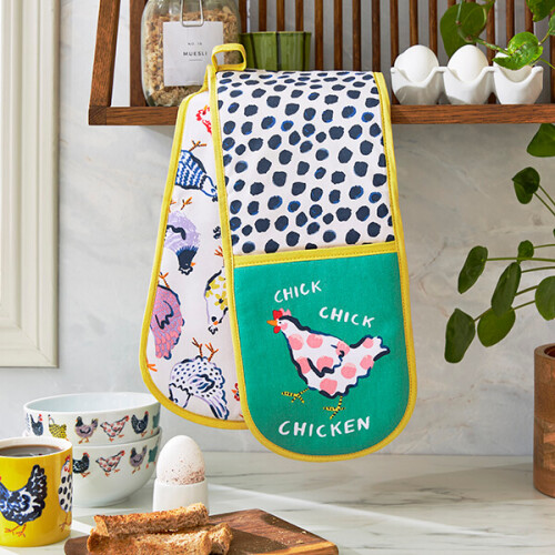 Ulster Weavers Chick Chicken Double Oven Glove 1