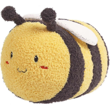 Superweiches Bienen-Plüschtier, 30 cm großes Hummel-Plüschkissen, niedliches Anime-Honigbienenkissen, Geschenkidee für Kinder