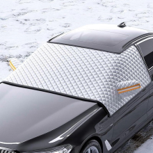 Schneeschutzhülle für die Windschutzscheibe des Mercedes-Benz GLC Coupé C253 (2016–2024), extra dick, Ganzjahresschutz