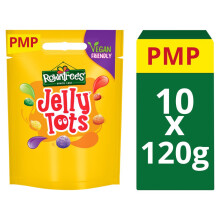 Rowntree's Jelly Tots Sweets Bag 120g (Pack of 10)