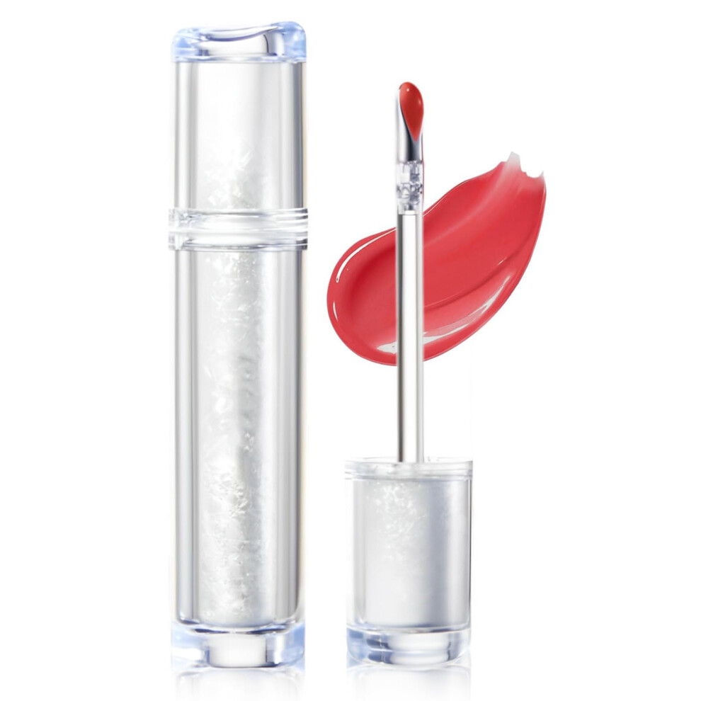 Light Lip Gloss 04 With Instant Plumping, Waterproof Tinted Lip Oil And Longlasting Mirror Shine