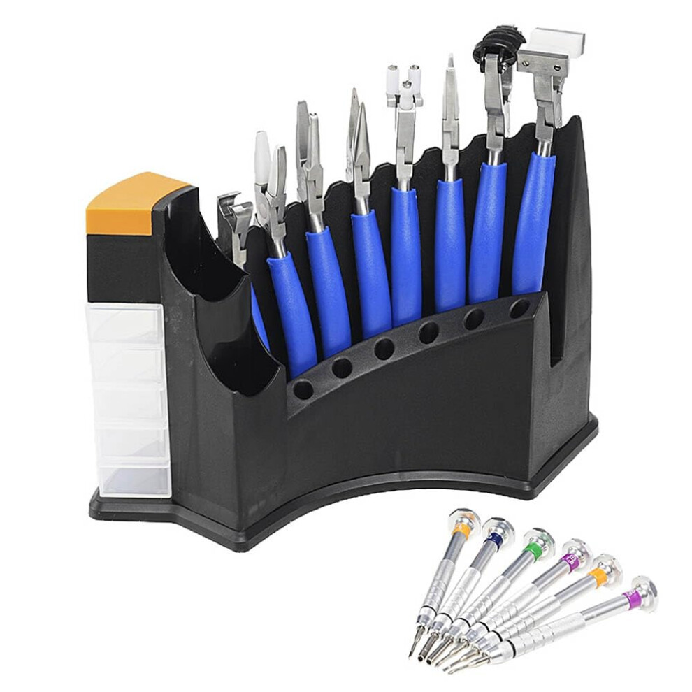 Eyeglass Kit With 8 Pliers And 6 Screwdrivers, AntiâSlip Rubber Handle, Optical Tools Set For Technicians 9092120119916