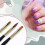 Nail Art Dotting Tools and Brush Set 8pcs Dual‑Ended Design with Multi‑Size Tips and Fine Brushes 5