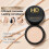 Full Coverage Waterproof Concealer Palette, Hydrating Matte Cream for Dark Circles (140) 3