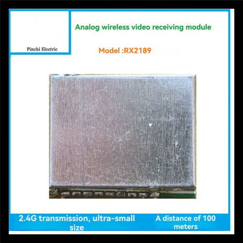 2.4G Analog Video Receiver Module Wireless Image Transmission Receiver Module RX2189 17dBm 2400-2480MHz 1