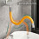 Orange Faucet Extension 20cm with Aerator 1