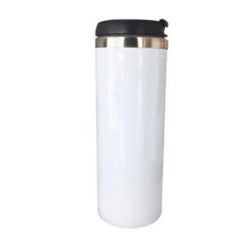 Insulated Tumbler420ml White Stainless Steel
