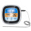 Digitales Fleischthermometer mit Farbdisplay, Silber 1