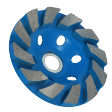 100MM 4Inch Diamond Agglomerate Bowl Grinding Disc Grinding and Polishing Emery Grinding Disc for Cutting Stone Concrete