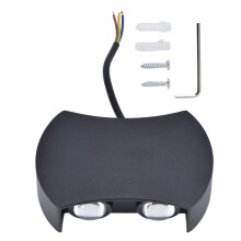Lampă de perete industrială LED 4W IP65, impermeabilă, din aluminiu