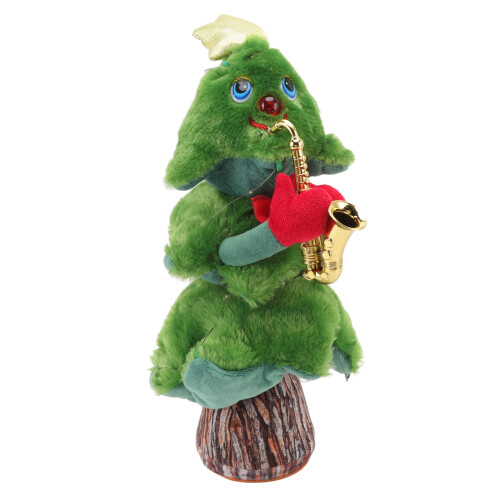 Sapin de Noël chantant et dansant avec 8 chansons 2