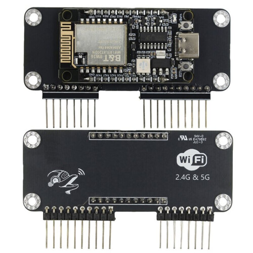 BW16 Dual-Band 2.4G&5G WiFi Devboard, Preloaded Firmware, RTL8720DN (BW16) GPIO Module, Long-Range IoT Network Analysis 2