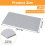 3 Pcs Silicone Heat Press Mat Pad, Double Sided Use, 1/8" X 4" X 8", High Temp Resistance for HTV Projects 4