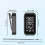 3D Pedometer for Walking, Accurate Step Counter with LCD Display for Step Calorie Tracker 7