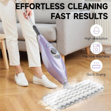 Steam Mop Replacement Pads for S3500 Series S3501 S3601 S3901 Microfiber Steam Pocket Mop Pads Washable, 6 Pack