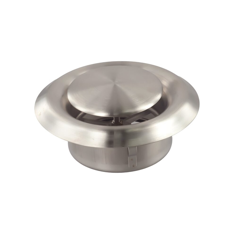 Stainless Steel Ventilation Port Air Outlet Circular Exhaust Grille For Indoor Use 125Mm 6034264385584