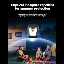 Solar Powered Lamp Clip Lamp Outdoor Camping Lamp Household Human Body Induction Lamp, Waterpro Lamp