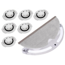 Water Tank Filter Mop Cloth Compatible with S5 S50 S51 S55 S6 S6 Pure C10 E4 E5 E20 E25 E35 T4 T6 Vacuum Cleaner