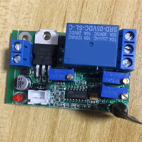 12V 24V Sound Light Sensor Relay Module Adjustable 3S-60S Delay  Reverse Polarity Protection for  Control 1