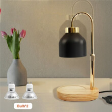 1Pc Candle Warmer Lamp Adjustable Height Brightness Wax Warmer Lamp Electric Wax Melting Lamps for Bedroom&Home EU Plug