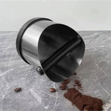 Recipiente para Portafiltros: Recipiente de Acero Inoxidable de 700 Ml para Café Expreso y Accesorios para Portafiltros.