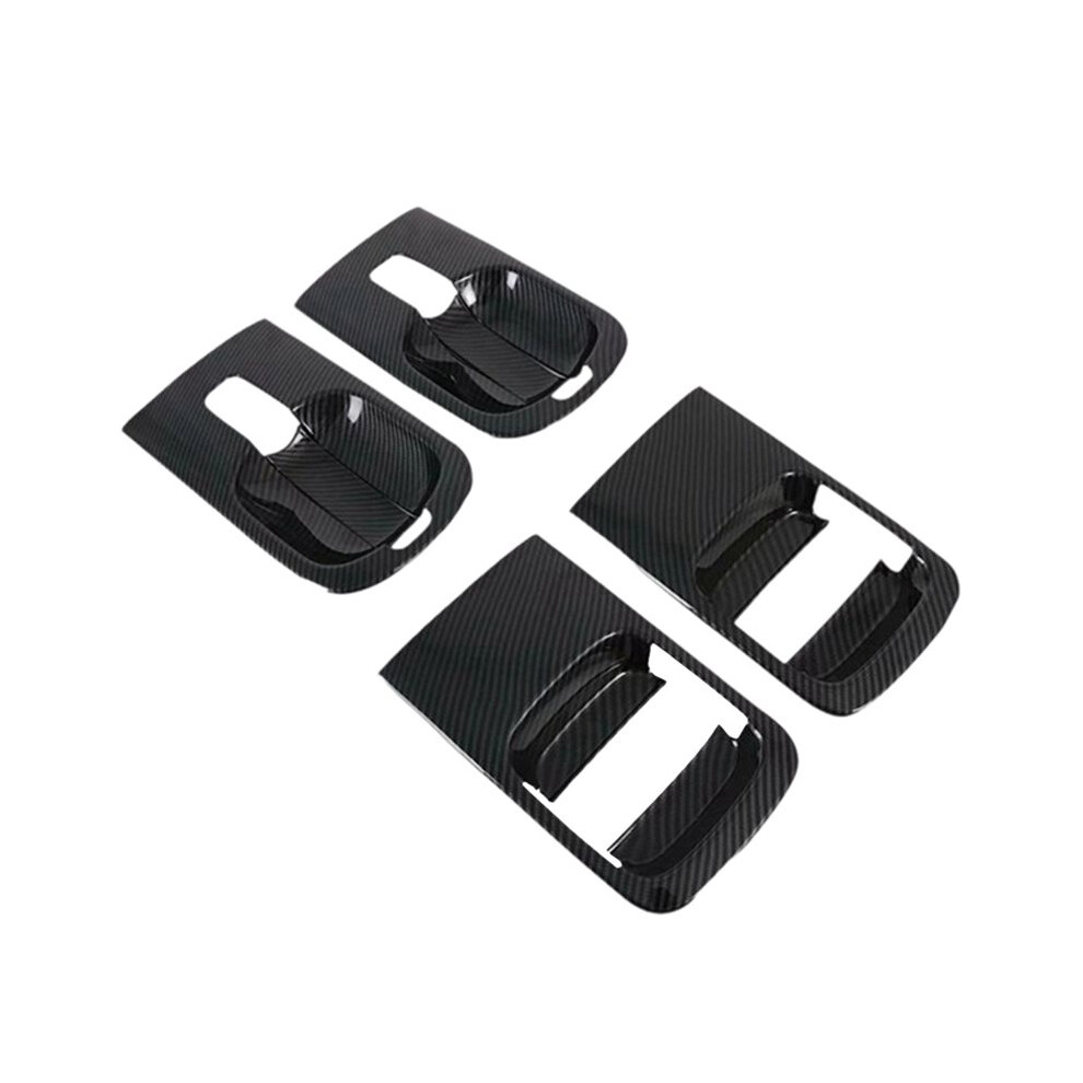 4Pcs Carbon Fiber Style Door Outer Handle Cover For H1 Grand Starex I800 Iload/Imax Exterior Parts Auto Parts 6033360463516