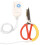 Temperature Scale Practical Electric Heating Tailor Scissors, Heated Fabric Cutting with Adjustable Heat US Plug 6