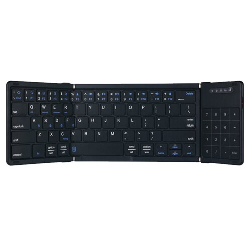 Foldable  Keyboard Portable Wireless Touchpad Gaming Keyboard for  IOS Android PC Laptop 2