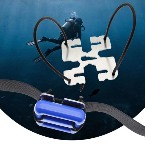 KEEP DIVING Technical Diving Material Stainless Steel Weight Plate Compact Backplate for Scuba Diving Gear Underwater 2