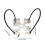 KEEP DIVING Technical Diving Material Stainless Steel Weight Plate Compact Backplate for Scuba Diving Gear Underwater 6