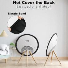 Stretch Dust Cover Compatible for B&O Beosound A9 (5th Generation) Speaker, Soft Stretchy Spandex Fleece Speaker Cover
