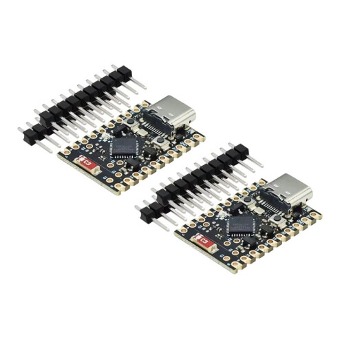 2 Stuks ESP32-C6 SuperMini Ontwikkelingsbord ESP32-C6-ZERO Module Microcontroller Programmeerbare Leercontroller Kernbord