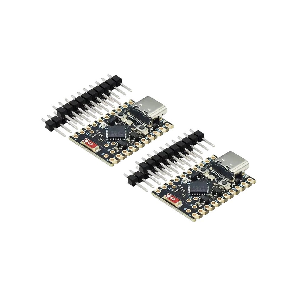 2Pcs ESP32-C6 SuperMini Development Board ESP32-C6-ZERO Module Microcontroller Program Learning Controller Core Board